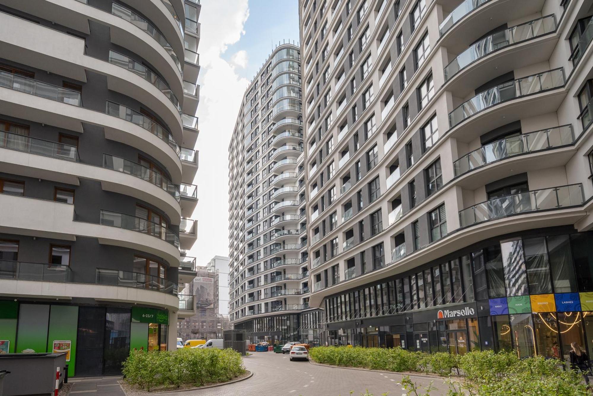 Bright Crystal Premium Apartment วอร์ซอ ภายนอก รูปภาพ